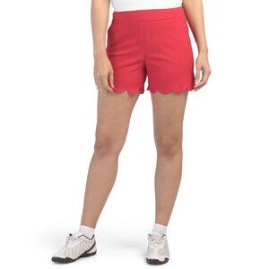 I LOVE TYLER MADISON Red Taylor Shorts